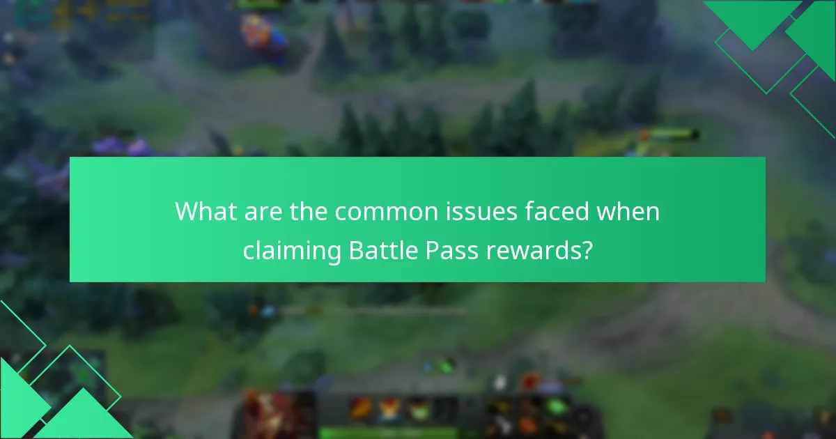 What troubleshooting steps can I take for Battle Pass claims?