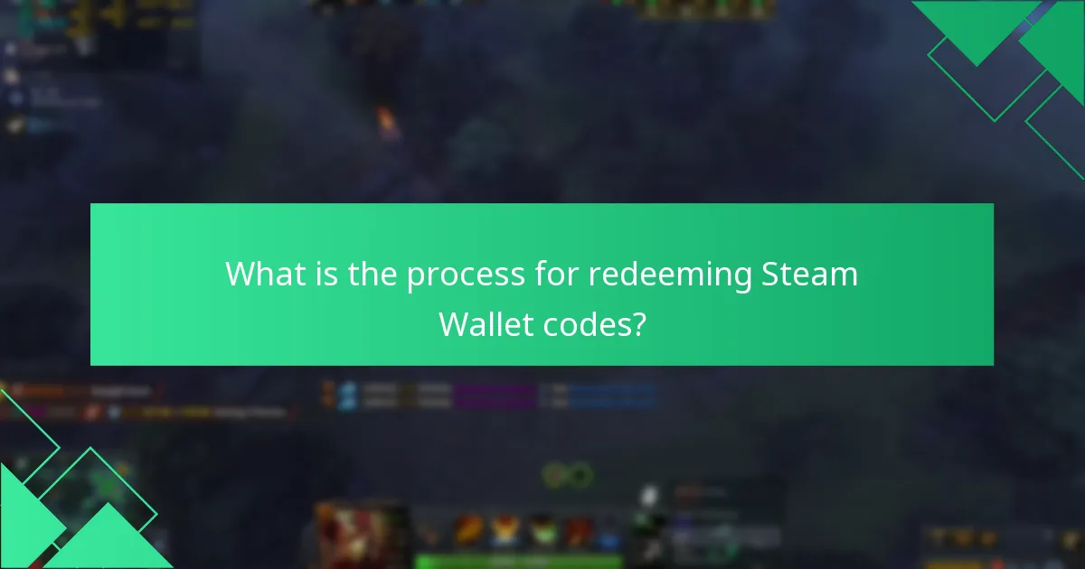 What is the process for redeeming Steam Wallet codes?